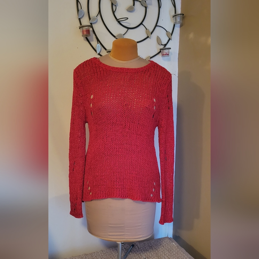 Red Knitted Sweater